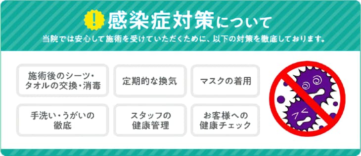 感染症対策について